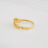 Anillo 15s 2.45g / T7 3/4 Oro Amarillo 18K