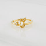 Anillo Gato 1.85g / T6 1/2 Oro Amarillo 18K