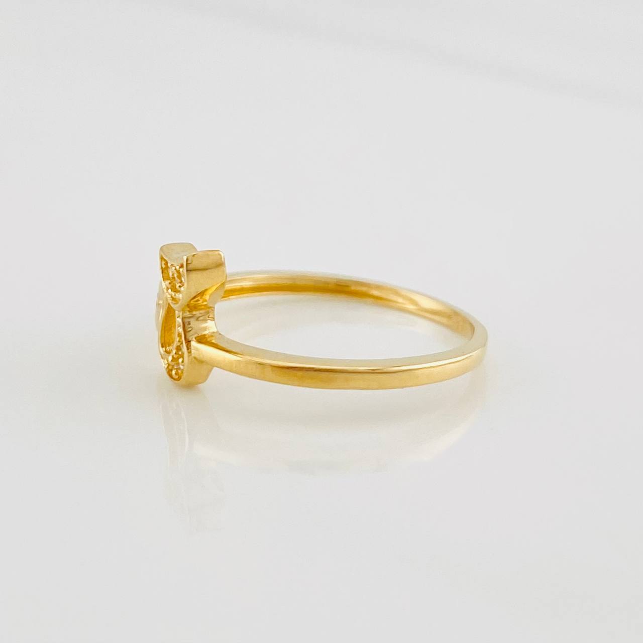 Anillo Gato 1.85g / T6 1/2 Oro Amarillo 18K