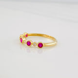 Anillo Churumbela Esferica 1.85g / T7 Oro Amarillo 18K