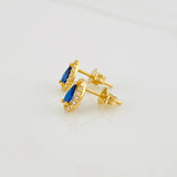 Topos Halo Gota 1.25g / 5.7mm Oro Amarillo 18K