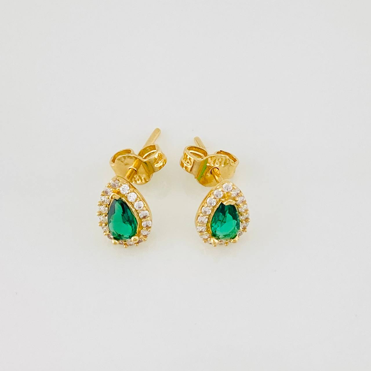 Topos Halo Gota 1.15g / 5.7mm Oro Amarillo 18K
