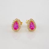 Topos Halo Gota 1.2g / 5.7mm Oro Amarillo 18K