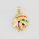 Dije Indio 7.1g / 3.3cm Oro Amarillo 18K