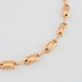 Pulso Rustico Adije 5.65g / 20.5cm / 4.4mm Oro Rosa 18K