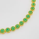 Pulso Circulos 11.5g / 18.5cm / 5.2mm Oro Amarillo 18K