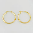 Candongas Clau 1.45g / 2.7cm Oro Amarillo 18K