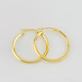 Candongas Clau 1.45g / 2.7cm Oro Amarillo 18K