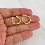 Candongas Anny 1.2g / 2cm Oro Amarillo 18K