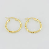 Candongas Tata 1g / 2cm Oro Amarillo 18K