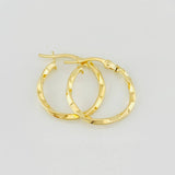 Candongas Tata 1g / 2cm Oro Amarillo 18K