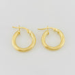 Candongas Lore 1.6g / 1.7cm Oro Amarillo 18K