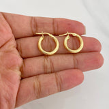 Candongas Lore 1.6g / 1.7cm Oro Amarillo 18K