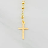 Rosario Virgen Milagrosa 5.85g / 55cm / 3mm Oro Amarillo 18K