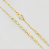 Rosario Virgen Milagrosa 5.85g / 55cm / 3mm Oro Amarillo 18K