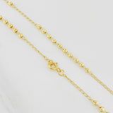 Rosario Virgen Milagrosa 5.85g / 55cm / 3mm Oro Amarillo 18K
