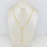 Rosario Virgen Milagrosa 5.85g / 55cm / 3mm Oro Amarillo 18K