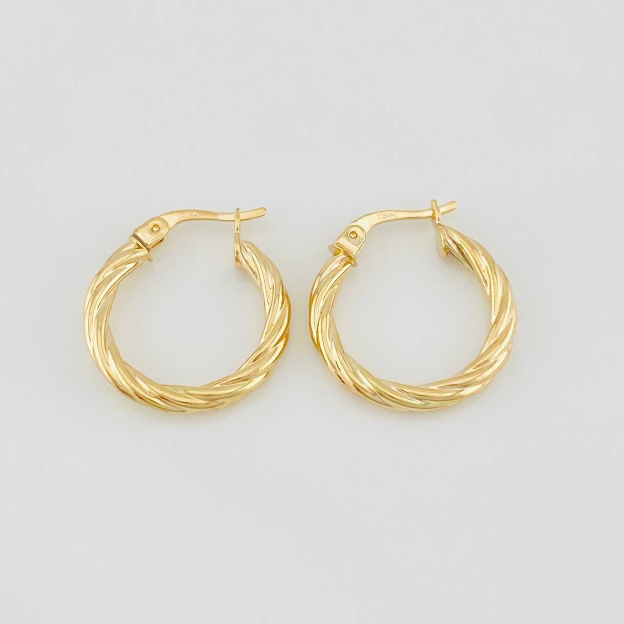 Candongas Mary 1.7g / 2cm Oro Amarillo 18K