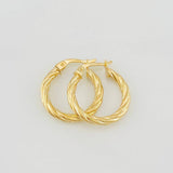 Candongas Mary 1.7g / 2cm Oro Amarillo 18K