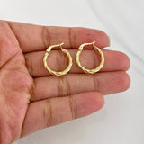 Candongas Mary 1.7g / 2cm Oro Amarillo 18K