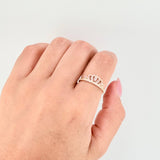 Anillo Corona 1.65gr / T7 / Oro Amarillo 18K