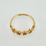 Anillo Estrellas 2.05gr / T8 / Oro Amarillo 18K