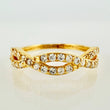 Anillo Entrelazado 1.65gr / T4 / Oro Amarillo 18K *