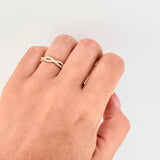 Anillo Entrelazado 1.7gr / T5 / Oro Amarillo 18K