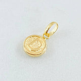 Dije Letra D 0.35gr / 1.5cm / Oro Amarillo 18K ©