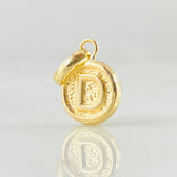 Dije Letra D 0.35gr / 1.5cm / Oro Amarillo 18K ©