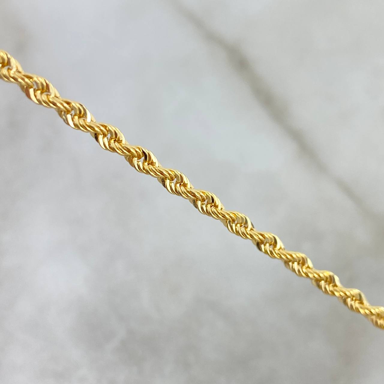 Pulso Lazo 1.45gr / 18.5cm / 2mm Oro Amarillo +3 *