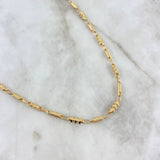Cadena Rustica Eslabon Barril 15gr / 60cm / 4.5mm Oro Amarillo