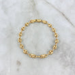 Pulso GC Eslabon 6.1gr / 19cm / 5mm Diamantado Oro Amarillo ©