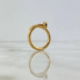 Anillo Clavo 5.4gr / T7 / Oro Amarillo