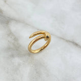 Anillo Clavo 5.4gr / T7 / Oro Amarillo