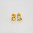 Topos Silueta Corazón 0.8 g / 5.9 mm Oro Amarillo 18K