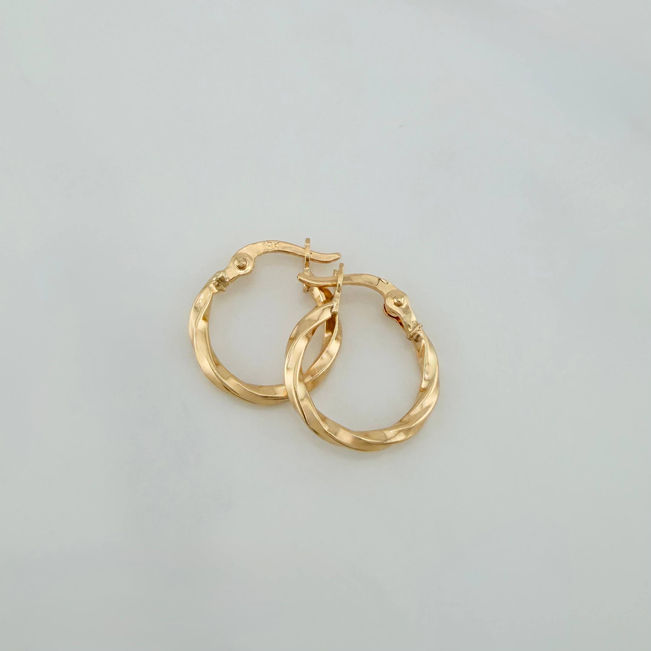 Candongas Kari 0.85 g / 1.5 cm Oro Amarillo 18K