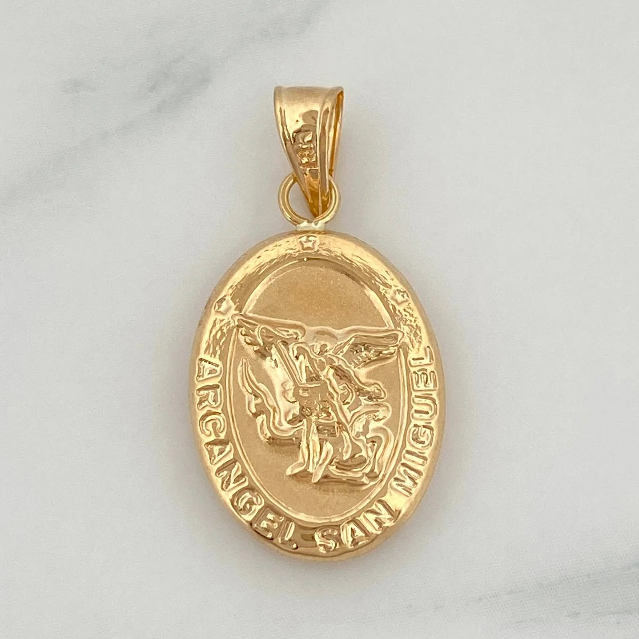 Dije San Miguel Arcangel 1.15g / 2.7cm Oro Amarillo 18K