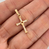Dije Cruz Articulada 1gr / 2.6cm / Oro Amarillo 18K %