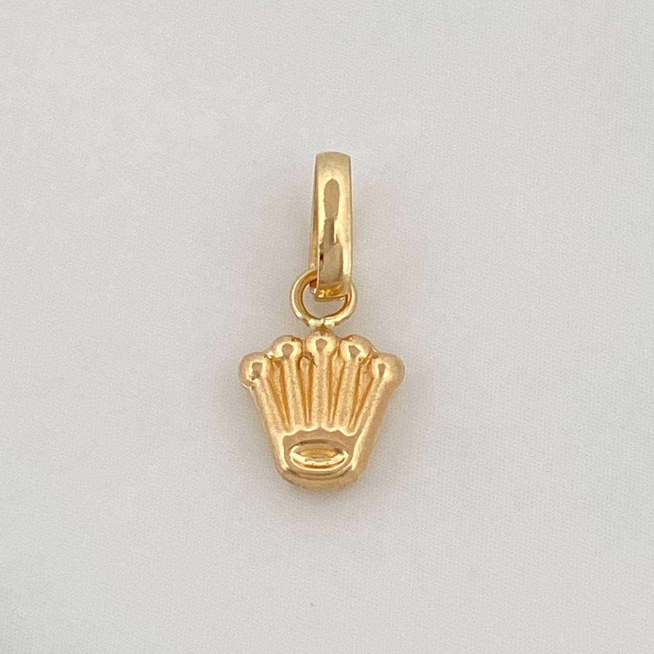 Dije Corona 0.3gr / 1.2cm / Oro Amarillo 18K %