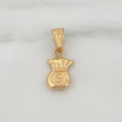 Dije Bolsa Dinero 0.55gr / 1.8cm / Oro Amarillo 18K %
