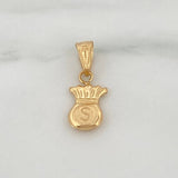 Dije Bolsa Dinero 0.55gr / 1.8cm / Oro Amarillo 18K %
