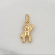 Dije Oso Mano Arriba 0.35gr / 1.7cm / Oro Amarillo 18K %