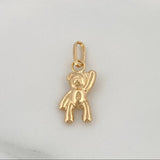 Dije Oso Mano Arriba 0.35gr / 1.7cm / Oro Amarillo 18K %