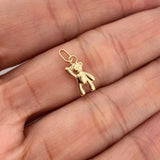 Dije Oso Mano Arriba 0.35gr / 1.7cm / Oro Amarillo 18K %