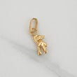 Dije Oso Mano Arriba 0.2gr / 1.4cm / Oro Amarillo 18K %
