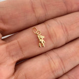 Dije Oso Mano Arriba 0.2gr / 1.4cm / Oro Amarillo 18K %