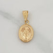 Dije Virgen Milagrosa 0.7gr / 2cm / Oro Amarillo 18K %