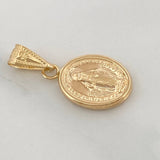 Dije Virgen Milagrosa 0.7gr / 2cm / Oro Amarillo 18K %