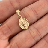 Dije Virgen Milagrosa 0.7gr / 2cm / Oro Amarillo 18K %